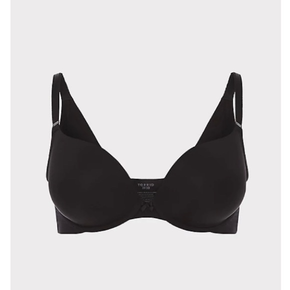 *NWT* TORRID BLACK 360° BACK SMOOTHING™ PUSH-UP PLUNGE BRA - Picture 3 of 6